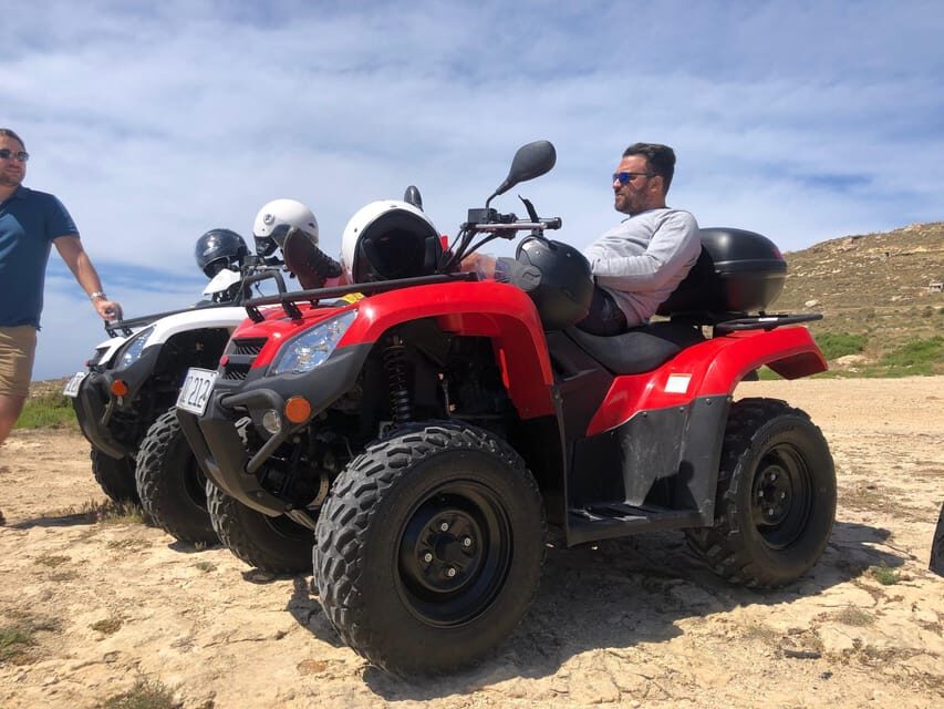 Malta: 4 hour Quad Bike Island Tour - Rabat and Mdina: a needed break from the handlebars