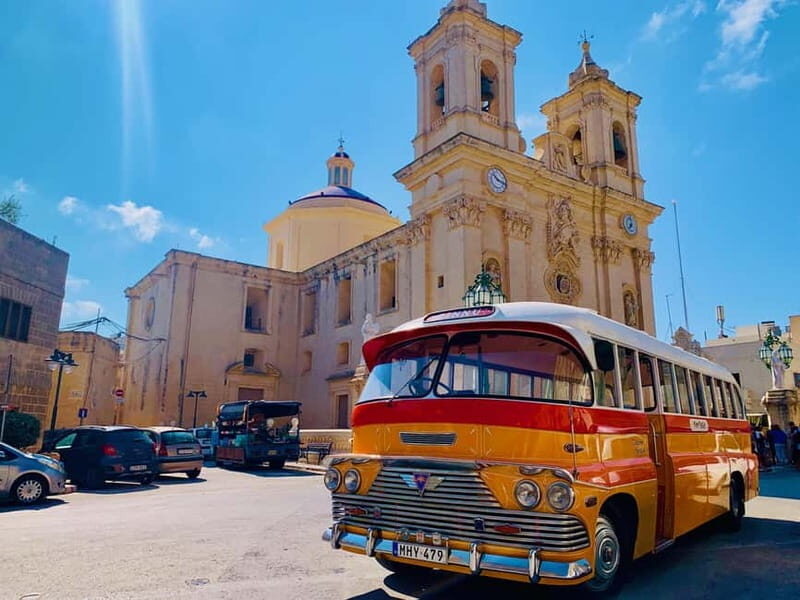 Malta: 5 hr Vintage Bus Tour - Mdina & Blue Grotto inc. food - Why This 5-Hour Vintage Bus Route Works on a Tight Malta Trip