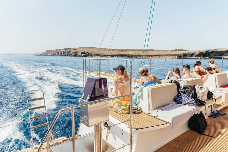 Malta: Blue Lagoon, Beaches & Bays Trip by Catamaran - Onboard Vibe: Music, Cocktails, and Where to Sit