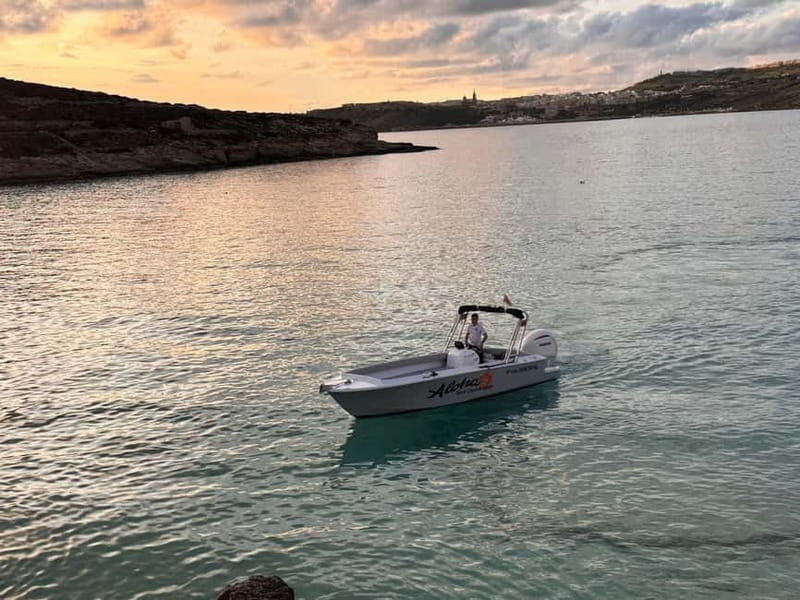Malta: Blue Lagoon, Caves, Comino & Gozo Private Boat Trip - Santa Marija Caves: the blue reflection effect you can actually use