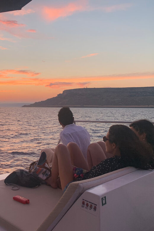 Malta: Blue Lagoon Evening Catamaran Cruise - Other coves the cruise may choose: Crystal Lagoon, Anchor Bay, and more