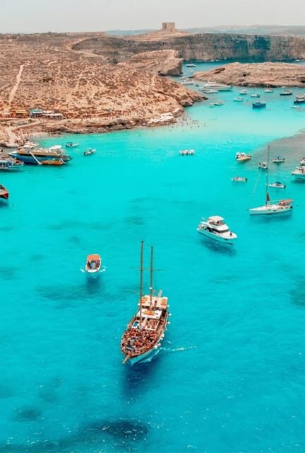 Malta: Boat Party + Watersport+ Comino+ OpenBar ALL INCLUDED - Crystal Lagoon: Why the Third Swim Stop Changes the Mood