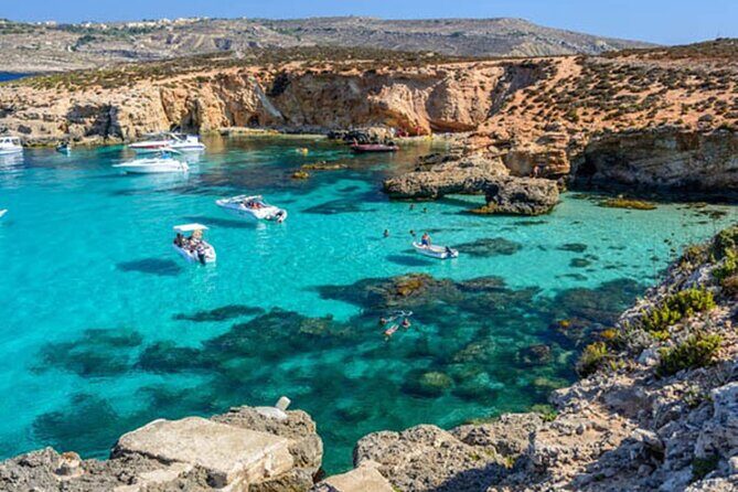 Malta: Comino Cruise and Jeep Tour with lunch and Transport - A Day of Comino Swim Time and Gozo Jeep Tracks