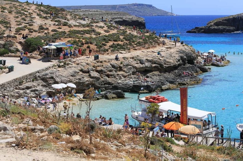 Malta: Comino+ Santa Maria Bay, Blue Lagoon + Seacaves tour - Santa Maria Caves and the rock formations: the short stops that add drama