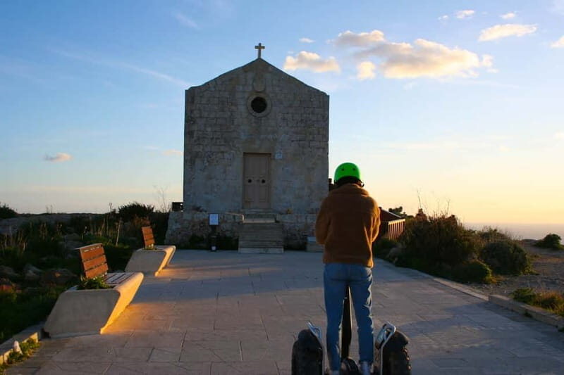 Malta: Dingli Cliffs & Buskett Gardens Segway Tour - Dingli Cliffs photo stops and the sunset plan