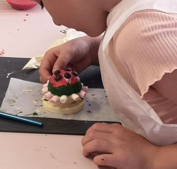 Malta: Family of Monsters Chocolate Making Class - Chocolate painting and edible decorations: what you’ll actually do