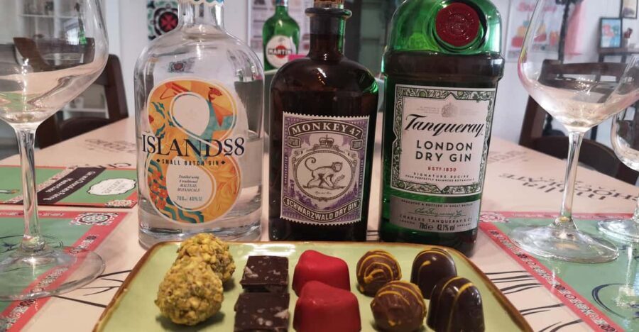 Malta: Gin and Chocolate Pairing Workshop - The Gin Lineup: Island8 and More Styles in Your Glass