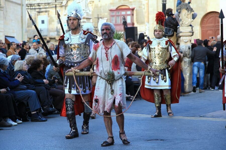 Malta: Good Friday Afternoon Procession with Transportation - What Happens on the Streets: Following the Passion in Motion