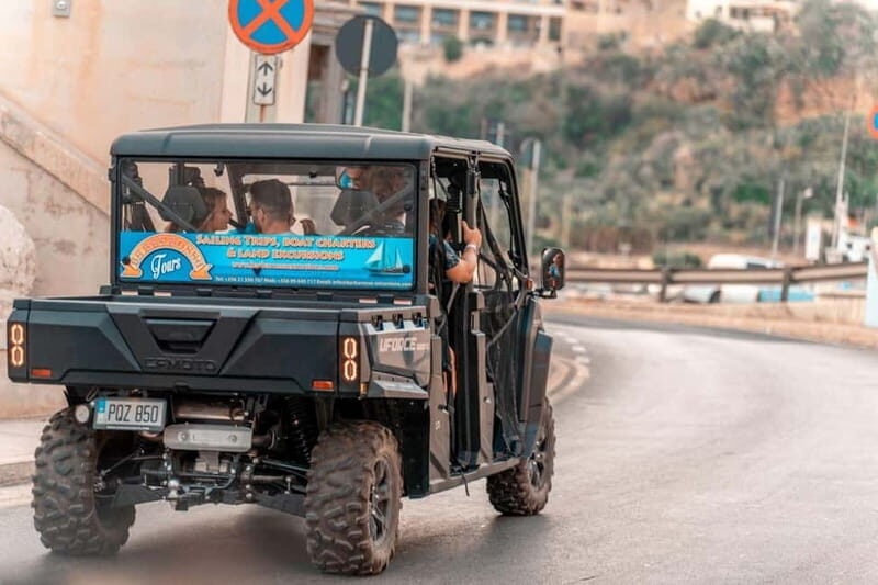 Malta: Gozo Buggy Tour with Lunch, Boat Cruise and Transfers - Mgarr Harbour to Qala Belvedere: the quick start with big outlooks