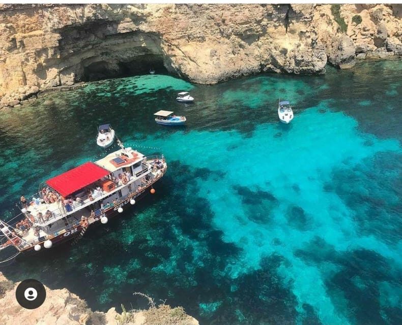 Malta: Gozo Comino and Blue Lagoon Boat Tour with Swim Stop - Blue Lagoon Swim Stop: 1.5 Hours to Swim, Snorkel, or Jump From the Boat