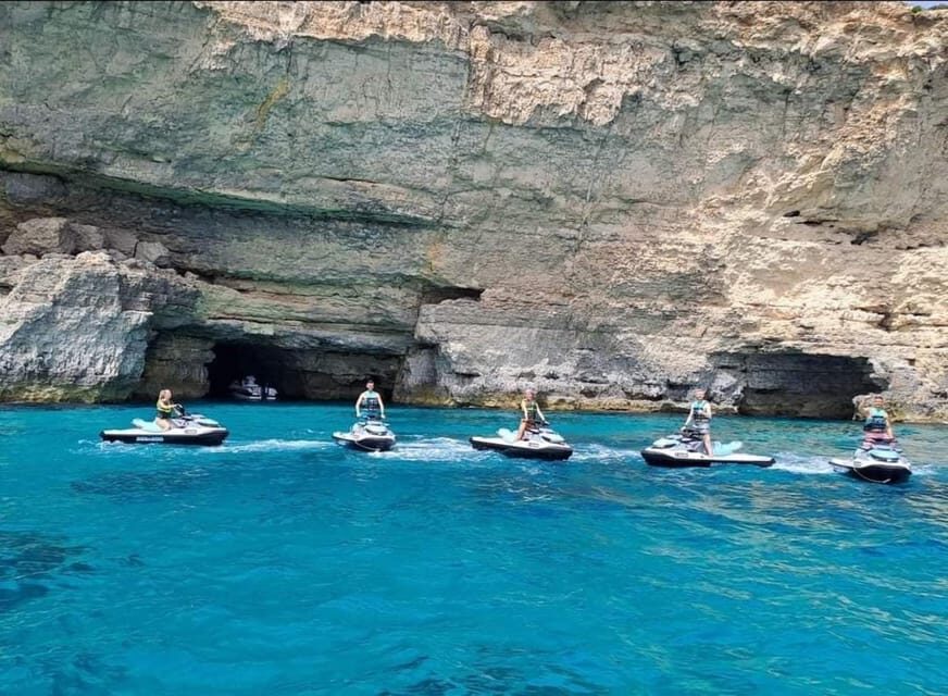 Malta: Jet Ski Safari to St. Paul's Islands or St Thomas Bay - The 1.5-hour ride: what it feels like when you stay with the instructor