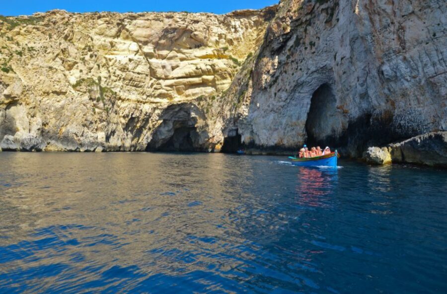 Malta: Marsaxlokk, Blue Grotto, and Qrendi Guided Tour - Blue Grotto: the 30-meter arch and caves tied to movie fame