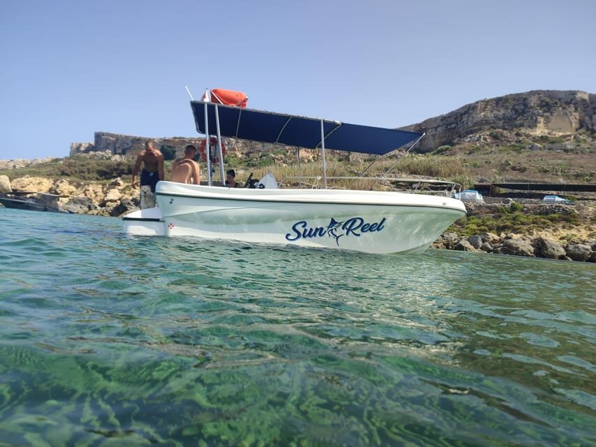 Malta: Private Boat Trip to Comino, Blue Lagoon & Gozo - Daħlet Qorrot Beach: ending with a swimable shoreline