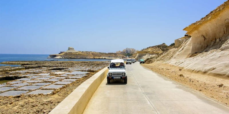 Malta: Private Jeep Tour of Gozo with Lunch - Getting to Gozo: speedboat, Mgarr Harbour, then you’re rolling