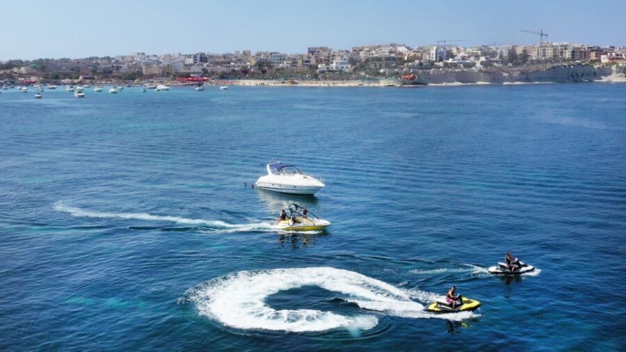 Malta: Private Jet Ski Experience - Marsascala, Marsaxlokk, Birżebbuġa: Where the Route Gets Interesting
