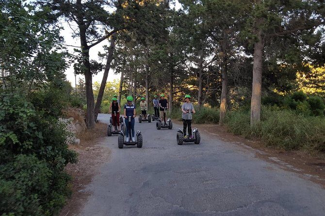 Malta Segway: Dingli Funtastic Tour - Buskett Gardens Photos With Verdala Palace in Frame