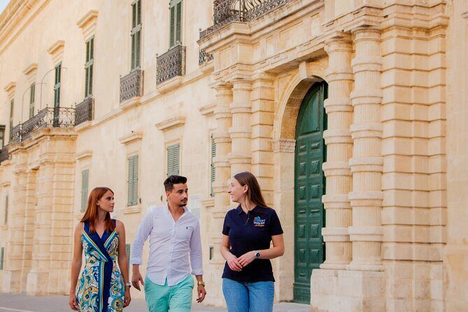 Malta: Walking Tour + Hop-on Hop-off Bus Tour + Boat Tour - Valletta Walking Tour: From St John to Fort Views