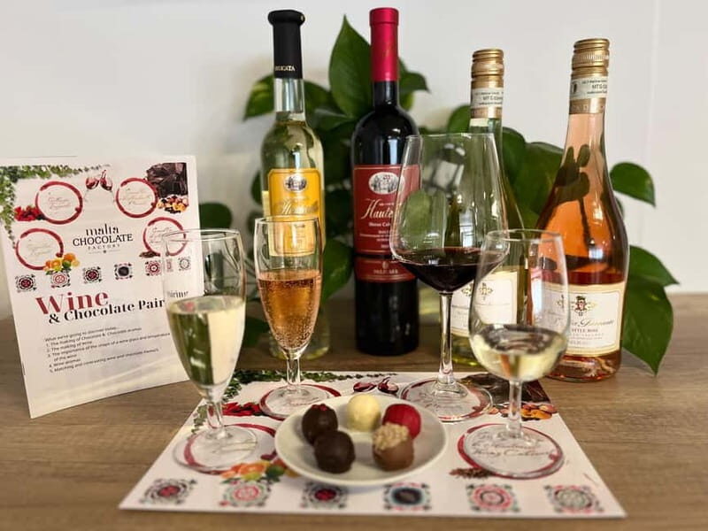 Malta: Wine and Chocolate Pairing Experience - Where You Start: Malta Chocolate Factory Near Bugibba Square