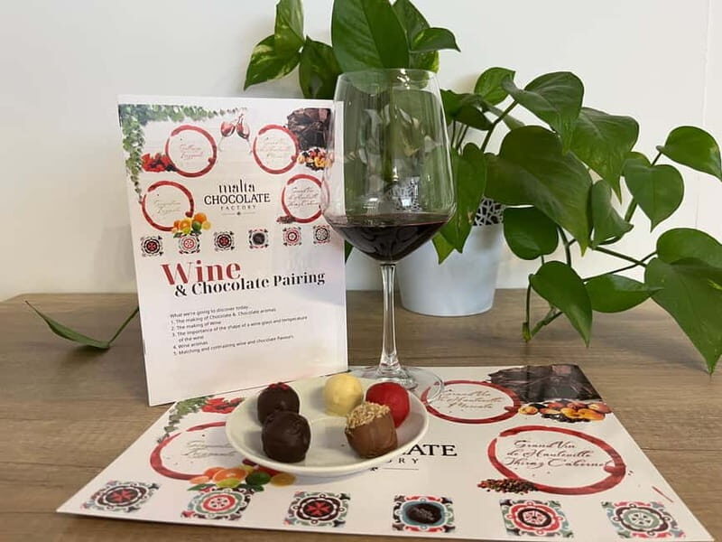Malta: Wine and Chocolate Pairing Experience - Gellewza Meets Chocolate: Fruit Forward Pairing Lessons