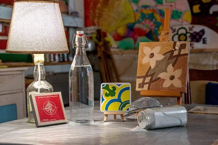 Maltese Tile - Souvenir painting workshop with local - Quick hits