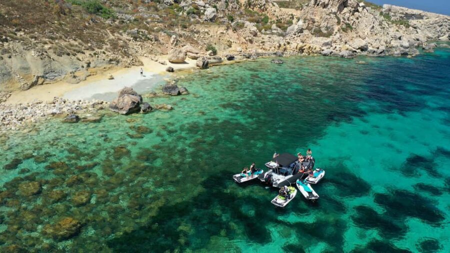 Mellieha: Comino and Blue Lagoon Jet Ski Safari Tour at 3 PM - Getting to the water: Marfa Bay launch and the 3 PM rhythm