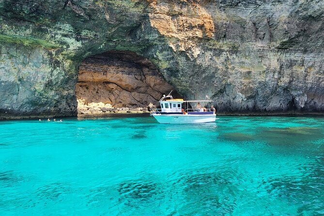 Mellieha: Gozo, Comino, Sea Caves, and Blue Lagoon Cruise - The Guide and Captain Effect: Better Angles and Better Story Time