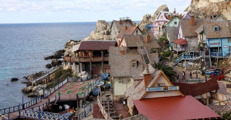 Mellieha: Popeye Village Entry Ticket - The 1980s set buildings: your best “wow” photos