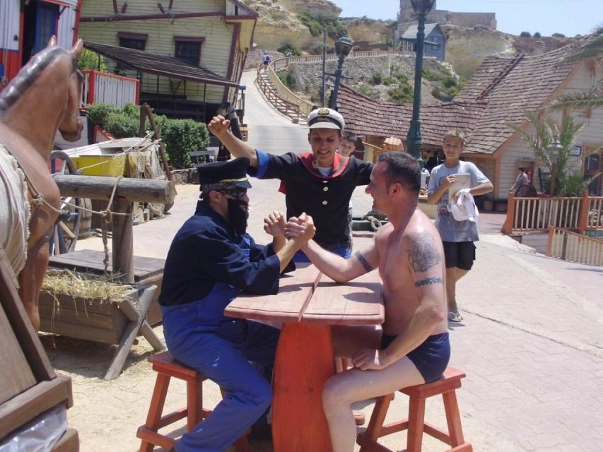 Mellieha: Popeye Village Entry Ticket - 9-hole mini-golf, games, and the “film star” twist