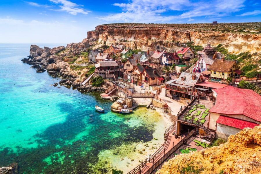 Mellieha: Popeye Village with Optional Private Transfers - Animation Shows: Your Main Character Hits, On a Schedule