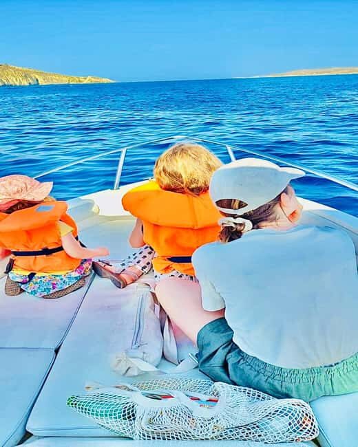 Mgarr/Cirkewwa: Comino, Gozo & Blue Lagoon Private Boat Trip - Your boat experience: comfort, shade, and a sound system that actually works