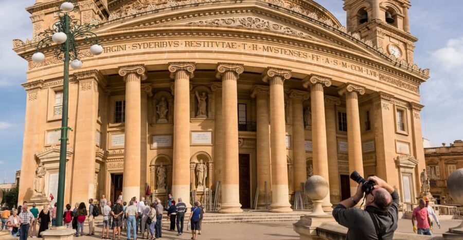 Mosta: City Highlights Tour with Buffet Lunch - Underground WWII: The Air-Raid Shelter and Wartime Exhibits