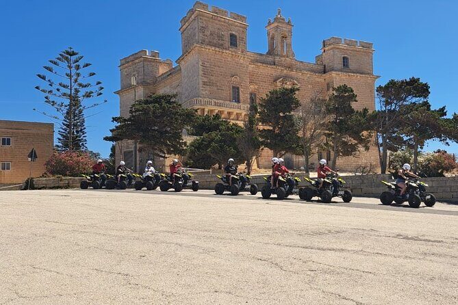 North Malta Quad Bike Tour with Land or Sea Views and Swimming - North Malta Quad Route: Mellieha Bay, Selmun Palace, Popeye Views