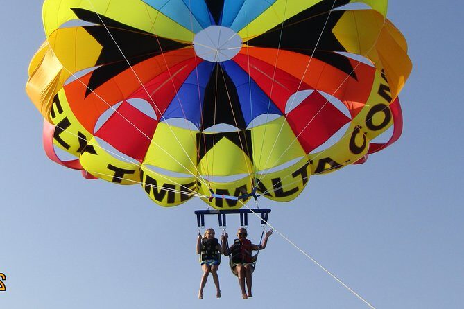 Parasailing Malta - Parasailing Malta from Spinola Jetty: the starting point