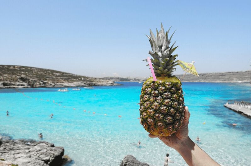 Party Prowl: Crystal Lagoon, Gozo, Santa Maria Caves, Malta - Meeting points in Gozo vs. Malta: pick the plan that saves you time
