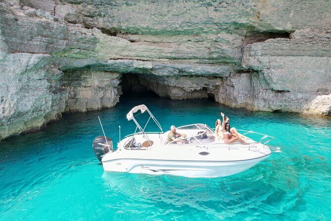 Private Boat Charter Comino, Blue Lagoon, Crystal Lagoon, Gozo - Private charter from Sliema: what 7 hours really feels like