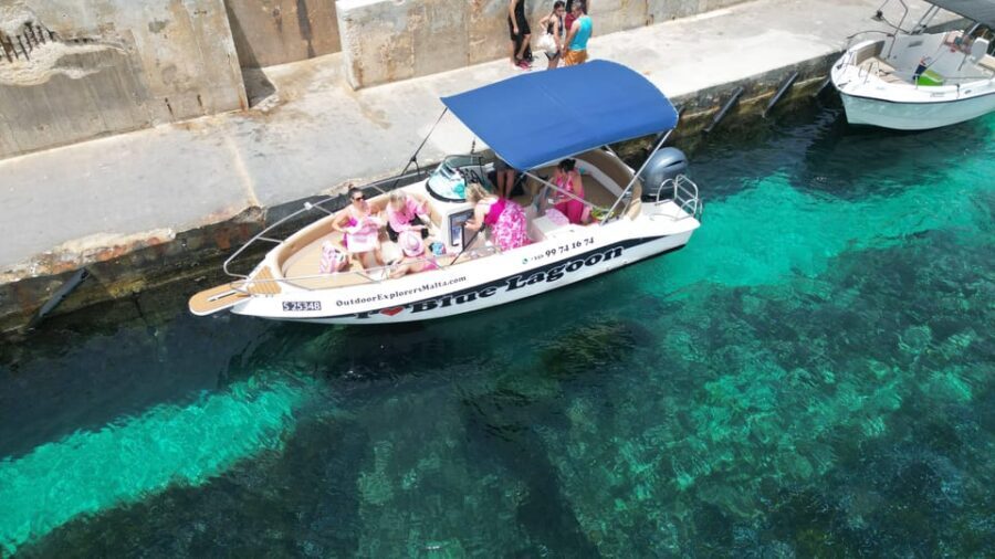 Private Boat Tour: Discover Comino's Blue and Crystal Lagoon - Cave-and-rock pass-by: L-Għar ta’ Bla Saqaf / It-Tieqa / Taħt il-Ħnejja