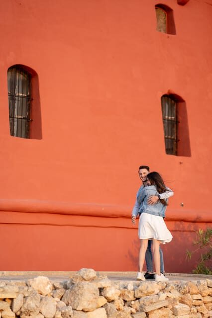 Private Couples Photoshoot in Malta - Comfort and communication: the real reason couples relax