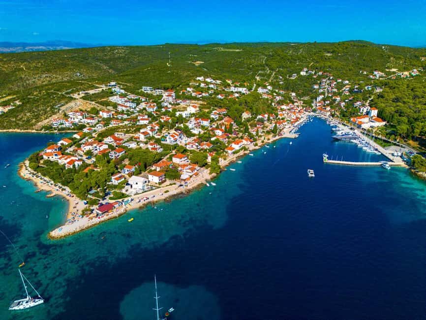 Private Speedboat Tour: Blue Lagoon & 3 Islands from Split - Drvenik Veliki Blue Lagoon: swimming and snorkeling you can actually enjoy