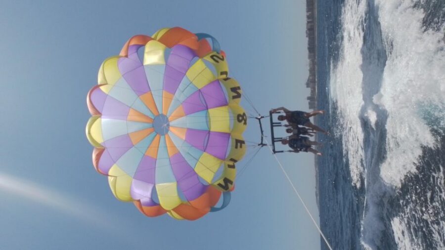 St. Julian's: Malta Parasailing Adventure with Photos - Taking off: what your 10 minutes in the air feels like