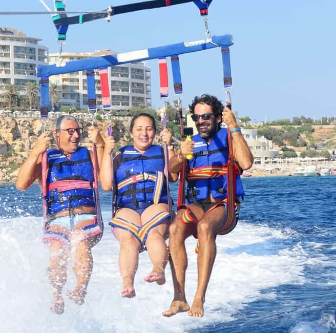 St. Julian's: Parasailing Flight with Photos and Videos - Spinola Jetty Check-In: Arrive 20 Minutes Early