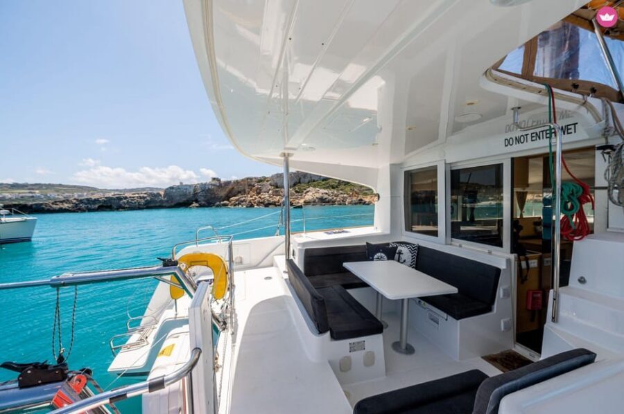 St. Paul's Bay: Half-Day Luxury Catamaran Tour with Drinks - When conditions change, the crew keeps it moving