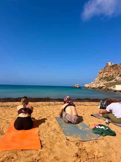 Sunday: Ghajn Tuffieha (Riviera) Beach Yoga Class - What to Bring: Keep It Simple and Sand-Ready