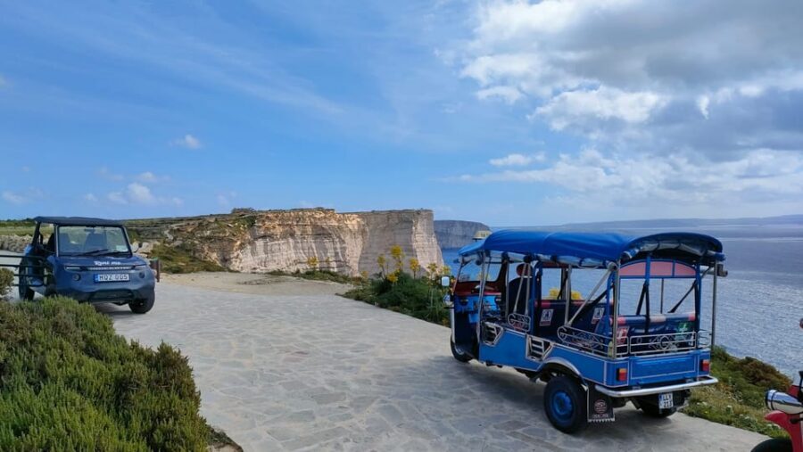 Sunset Tuk Tuk Tour in Gozo & Blue Lagoon (Comino) - The 5-Hour Rhythm: Pickup, Comino Water Time, Then Gozo Sunset