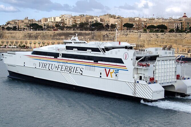 Syracuse and Marzamemi Sicily Tour - Crossing to Sicily on a high-speed catamaran from Malta