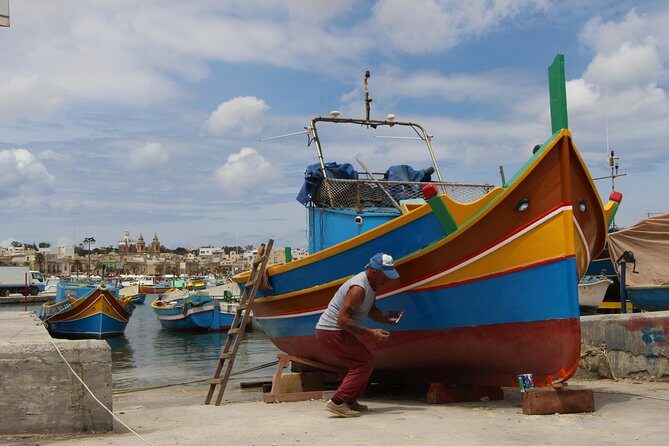 Temples, Blue Grotto, Marsaxlokk - Grand Harbour Meeting Point: Stress-Free Setup