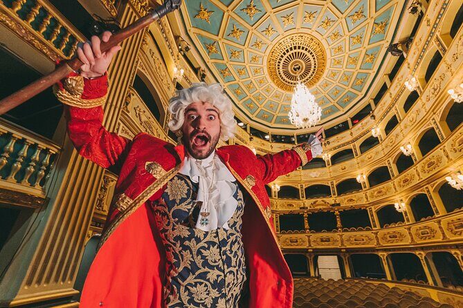 The Grand Tour of Teatru Manoel - Monsieur Baroque style: theatre history, with Malta jokes and context