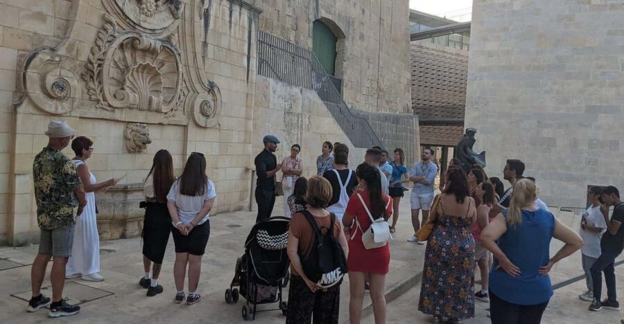 The Grand Tour of Valletta: A walking tour of Valletta. - Meeting at Triton Fountain and getting your bearings fast