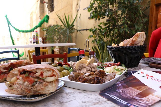 The Valletta Food Tour Experience, a private tour - The best part of the schedule: a 10:00 am start and a clean route