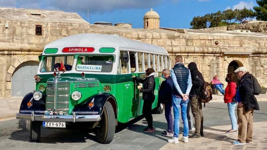 Valletta: Sunday Vintage Bus to Marsaxlokk - Key Points at a Glance