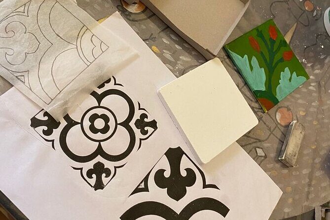 Workshop: Maltese Souvenir Tile Design Experience - The step-by-step workshop: from Maltese tiles to your own pattern